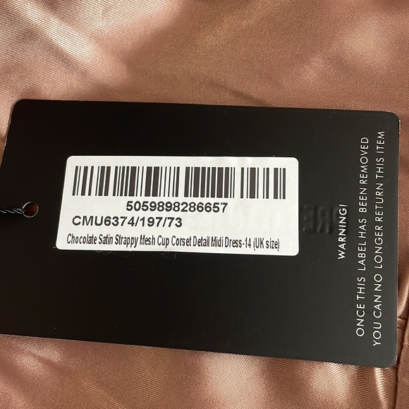 PLT corset midi dress - Picture 9 of 10